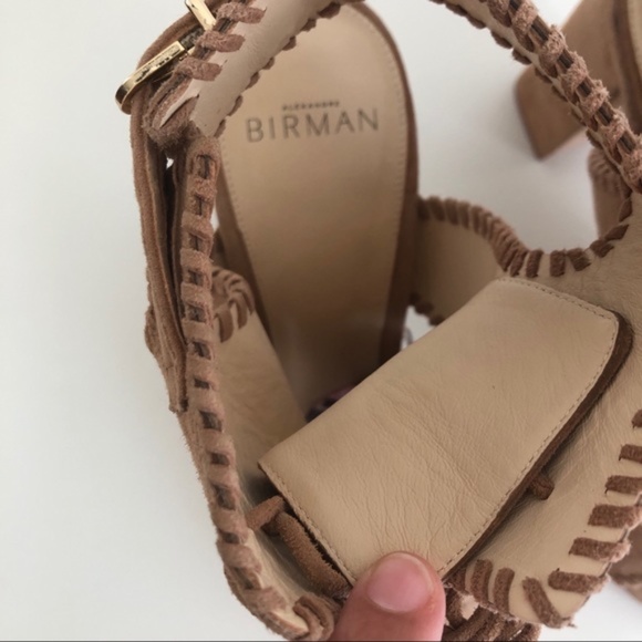 Alexandre Birman Abbe Lace Up Peep Toe Bootie - Picture 6 of 7